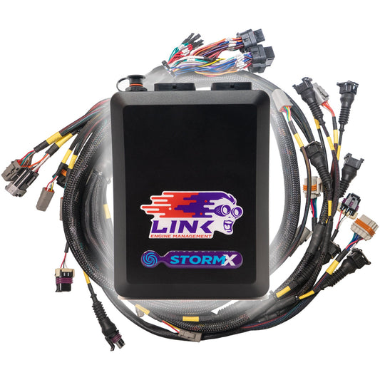 Link-G4X StormX ECU + Terminated LS Engine Harness Drive-by-Cable Bundle