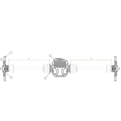 Nissan S Chassis Rear Halfshaft Kit